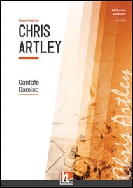 Cantate Domino SATB choral sheet music cover